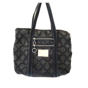 Black coach purse